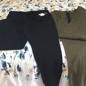 Russell knit joggers & Russell fleece sweats